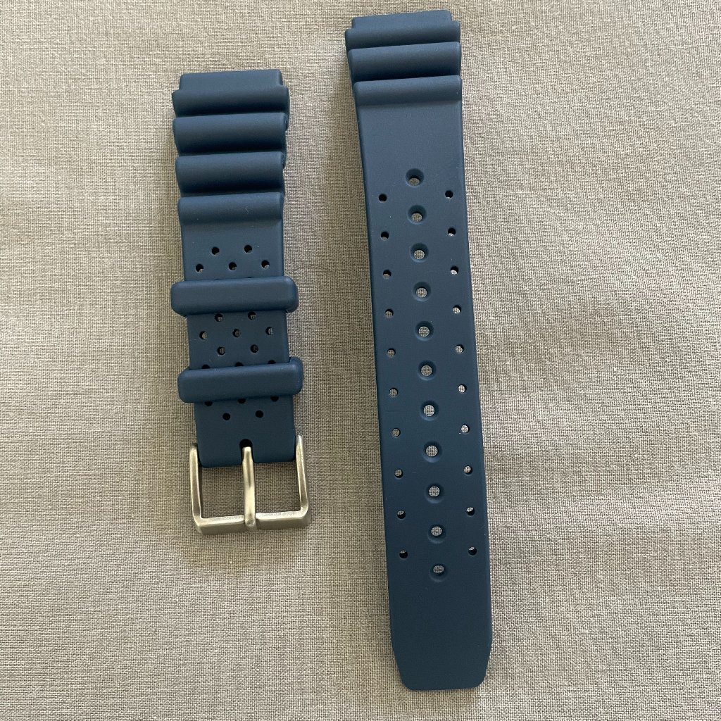 Citizen Blue Rubber Strap Bn0150 Bn0151 Ny0040 Ny0084 Ny0085 Ny0056 20mm
